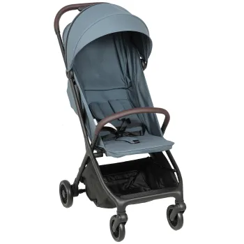 AIYAPLAY Carucior Usor 6.3kg pentru Copii 0-3 Ani Pliabil cu o Mana, Carucior Compact Reclinabil cu Copertina si Suport pentru Picioare Reglabil, Roti si Cos de Depozitare, Pana la 15 kg, Albastru | Aosom Romania imagine