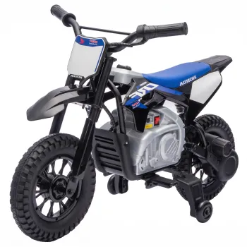 AIYAPLAY Motocicleta electrica pentru copii HONDA CRF 450R 12V Motocross pentru copii cu motor 35W baterie litiu-ion suspensie spate roti 30,5 cm | Aosom Romania imagine