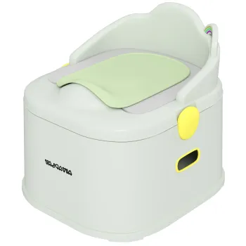 AIYAPLAY Olita pentru Copii 3 in 1 cu Tava Detasabila, Convertibila in Taburet si Scaun, 35,6x31,8x29,5 cm, Gri | Aosom Romania imagine