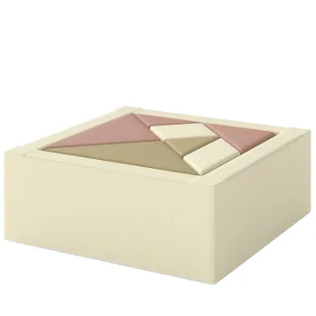 AIYAPLAY Parcurs de motricitate pentru bebelusi 9PCS cu piscina de bile, modul din spuma moale cu husa din velur canelat, multicolor | Aosom Romania imagine