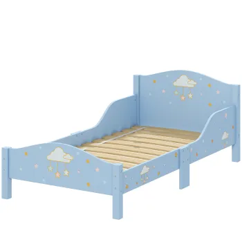 AIYAPLAY Pat Montessori pentru Copii 3-6 Ani Model Nor pentru Camera Copilului, 146 x 76,5 cm, Albastru | Aosom Romania imagine