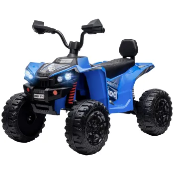 AIYAPLAY Quad electric pentru copii 24V 2-Sitzer ATV electric 4-6 km/h quad pentru copii cu baterie litiu 2 motoare 120W suspensie pe 4 roti | Aosom Romania imagine