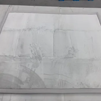 AIYAPLAY Salteluta pentru copii, 180x150 cm, saltea din spuma 3 cm, flanel moale, antiderapanta, rezistenta la apa, gri deschis | Aosom Romania imagine