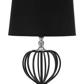CHARME1921 LAMPA DE MASA DARKY SILVER CM O28X44,5 imagine