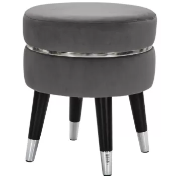 CHARME1921 Scaun de bar PARIS Gri/Argintiu CM O 35X40,5 imagine