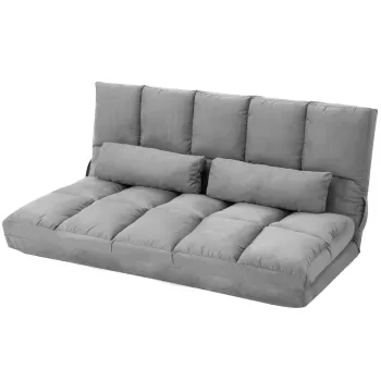 HomCom canapea de podea, pliabila 130x73x60 cm | AOSOM RO imagine