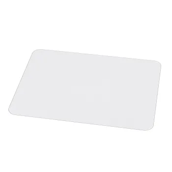 HOMCOM Covor de Protectie pentru Podea, Transparent, Covoras pentru Scaun Birou, Anti-alunecare din Plastic pentru Podele Dure, 90x120cm imagine