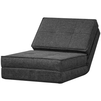 HOMCOM Fotoliu capitonat multifunctional - design modern si confortabil | Aosom Romania imagine