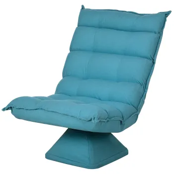 HOMCOM Fotoliu de sol paresos fotoliu relax fotoliu lounge design captusit inclinare reglabila pivotant 360? | Aosom Romania imagine