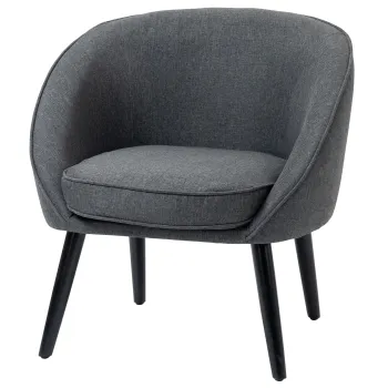 HOMCOM Fotoliu Modern cu Huse Detasabile, Gri | Aosom Romania imagine