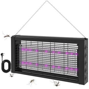 HOMCOM Lampa Anti-Tantari UV 8W | Aosom Romania imagine