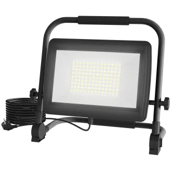 HOMCOM Lampa de Lucru LED, Portabila si Rezistenta la Intemperii, 35x20x32 cm, Negru | Aosom Romania imagine