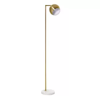 HomCom lampa de podea, abajur reglabil, 38x26x165cm | AOSOM RO imagine