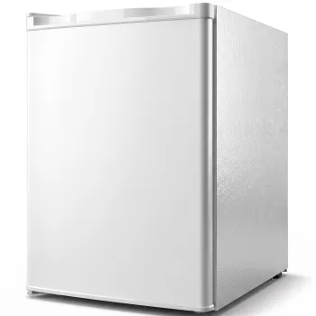 HOMCOM Mini-congelator 59 l, congelator de masa, balama usa reversibila, rafturi detasabile, temp. reglabila, Alb | Aosom Romania imagine