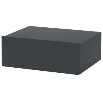 HOMCOM Noptiera Suspendata cu Sertar din PAL, 40x30x15 cm, Negru | Aosom Romania imagine