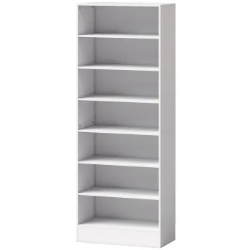 HOMCOM Pantofar cu Rafturi Reglabile, pentru 21 de Perechi, Alb | Aosom Romania imagine