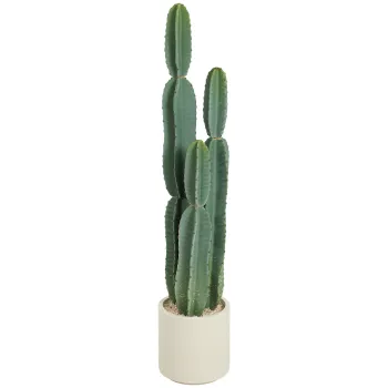 HOMCOM Planta artificiala cactus mare 111 cm, plante artificiale in ghiveci pentru birou si living | Aosom Romania imagine