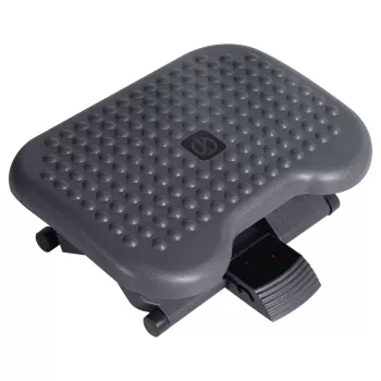 HomCom Suport de Picioare Standard pntru Birou cu Inaltime si Inclinare Reglabile, 46x35x11-17cm | AOSOM RO imagine