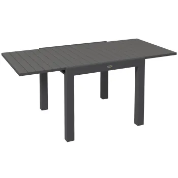 Masa extensibila pentru terasa Outsunny, cu 4-6 locuri, 81-162 cm imagine