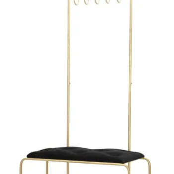 Mauro Ferretti Banca Pentru Haine, Dimensiuni: 80X38,5X180 cm. | Aosom Romania imagine