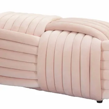 Mauro Ferretti Banca  Softy Roz cm 90X45X45 | Aosom Romania imagine