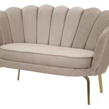 Mauro Ferretti CANAPEA VIENNA PLUS CREM CM 136X76X78 imagine