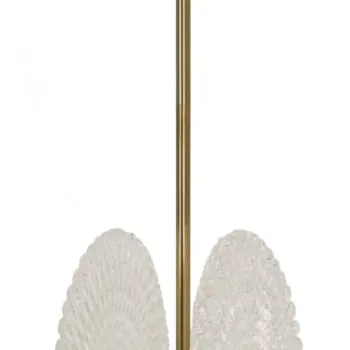 Mauro Ferretti Candelabr Sticla cm 35X18X80 | Aosom Romania imagine