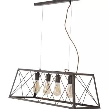 Mauro Ferretti CANDELABRU STIL INDUSTRIAL CM 78X30X26,5 imagine