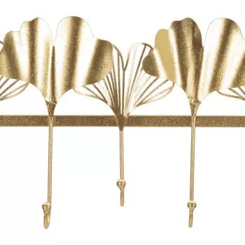 Mauro Ferretti CUIER DE PERETE 5 FRUNZE CM 66,2X6X26,3 imagine