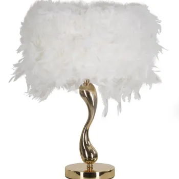 Mauro Ferretti Lampa De Masa Alba  cm O 25X47 | Aosom Romania imagine