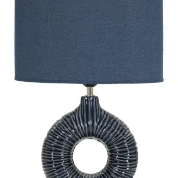 Mauro Ferretti Lampa De Masa Albastra cm 28,5X15X43 | Aosom Romania imagine