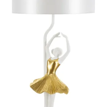 Mauro Ferretti Lampa De Masa Balerina cm O 28X64 | Aosom Romania imagine