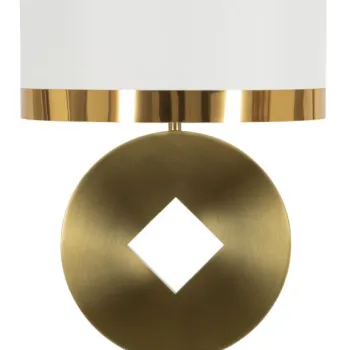 Mauro Ferretti Lampa De Masa Coin O 30X53 | Aosom Romania imagine