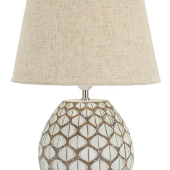 Mauro Ferretti Lampa de Masa din Rasina cm O35x51 | Aosom Romania imagine