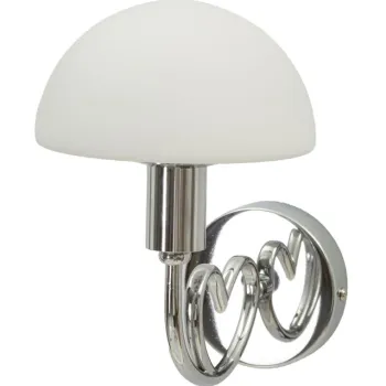 Mauro Ferretti Lampa De Perete Argintie cm 23X15X22 | Aosom Romania imagine