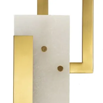 Mauro Ferretti Lampa De Perete Cub cm 15X8X33 | Aosom Romania imagine