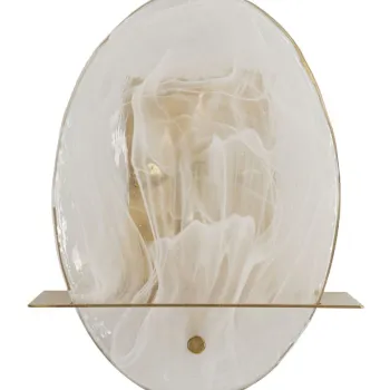 Mauro Ferretti Lampa De Perete Portlan cm 20X11X25 | Aosom Romania imagine