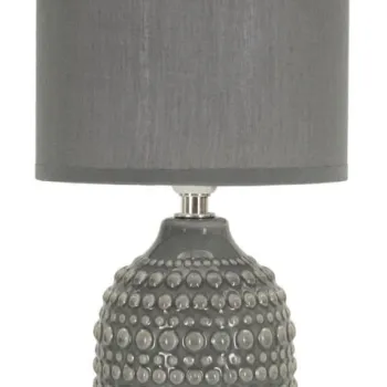 Mauro Ferretti Lampa Noptiera Gri cm O 15X30,5 | Aosom Romania imagine