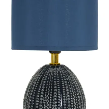 Mauro Ferretti Lampa Noptiera Pigny Albastru cm O 15X30,5 | Aosom Romania imagine