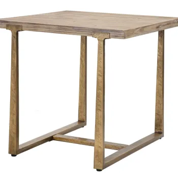 Mauro Ferretti Masa De Bucatarie Ankara, Dimensiuni: 80X80X76 cm. | Aosom Romania imagine