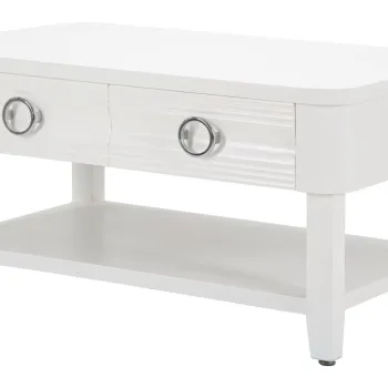 Mauro Ferretti Masa De Cafea Shine, Dimensiuni: 90X60X47 cm. | Aosom Romania imagine