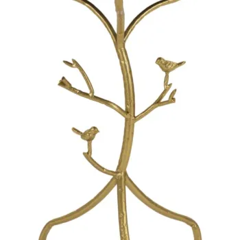 Mauro Ferretti Masuta Mica Birds Marble, Diametru 38 Cm, Inaltime 60 Cm | Aosom Romania imagine