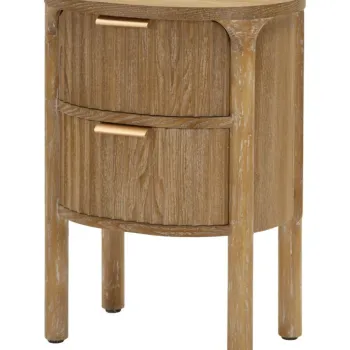 Mauro Ferretti Noptiera Gothenburg, Dimensiuni 38 X 34,5 X 52 Cm | Aosom Romania imagine