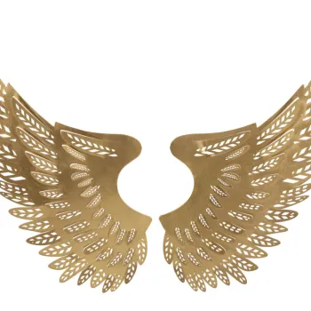 Mauro Ferretti  Panou Decorativ Aripi  cm 90X3,5X43,5 | Aosom Romania imagine