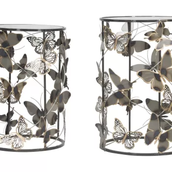 Mauro Ferretti PERECHE DE MESE MODEL FLUTURI CM 41,3X55-35X50,3 imagine