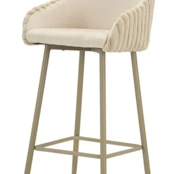 Mauro Ferretti Scaun De Bar Alaska -A- Set 2 Bucati Cm 52X46X111 (Inaltime Sezut Cm 78) | Aosom Romania imagine