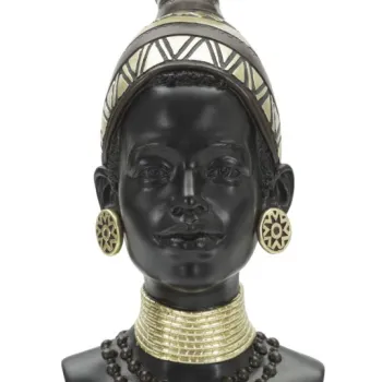 Mauro Ferretti Statuie Masai Femeie cm 23X19X38,5 | Aosom Romania imagine