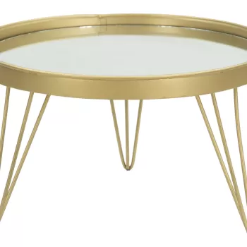 Mauro Ferretti SUPORT TAVA GLAM GOLD/OGLINDA CM O 36,5X22 imagine