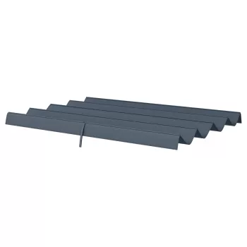 Outsunny Acoperis Retractabil pentru Pergola, Copertina pentru Umbra, Copertina de Rezerva cu Protectie UV30+ pentru Pergola de 3x2,15m Gri Inchis imagine