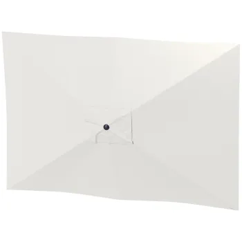 Outsunny Copertina de Rezerva pentru Umbrela cu Ventilatie in Partea Superioara, 300x200 cm, Bej | Aosom Romania imagine